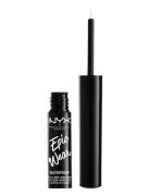 Epic Wear Metallic Liquid Liner Eyeliner Sminke Silver NYX Professiona...