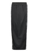 Maxi Straight Slit Skirt Langt Skjørt Black ROTATE Birger Christensen