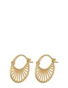 Small Daylight Earrings Øredobber Smykker Gold Pernille Corydon