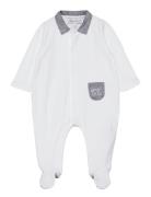 Feuillage Sleepsuit Pyjamas Sie Jumpsuit White Tartine Et Chocolat