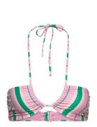 Kenya Bikini Top Swimwear Bikinis Bikini Tops Bandeau Bikinitops Pink ...