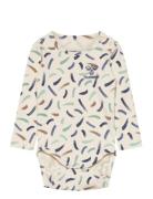 Hmljosta Body L/S Langermet Bodysuit Beige Hummel