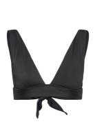 Luxe Ha Triangle Swimwear Bikinis Bikini Tops Triangle Bikinitops Blac...