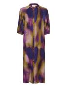 Tamaramw Long Shirtdress Dresses Shirt Dresses Purple My Essential War...