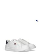 Low Cut Lace-Up Sneaker Lave Sneakers White Tommy Hilfiger