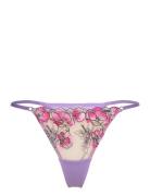 Brief Thong Low Aida Stringtruse Undertøy Purple Lindex