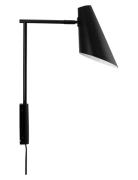 Cale Væglampe Home Lighting Lamps Wall Lamps Black Dyberg Larsen