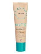 Matte Oil-Control Foundation Spf20 Foundation Sminke LUMENE