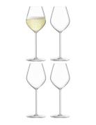 Borough Champagne Tulip Glass Set 4 Home Tableware Glass Champagne Gla...