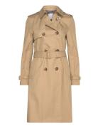 Classic Trench Coat With Belt Trench Coat Kåpe Beige Mango