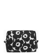 Vilja Mini Unikko Cosmetic Bag Toalettveske Black Marimekko Home