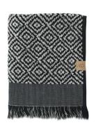 Morocco Towel Home Textiles Bathroom Textiles Towels Black Mette Ditme...