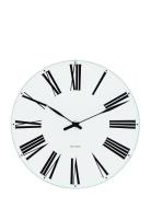 Roman Vægur Ø29 Cm Home Decoration Watches Wall Clocks White Arne Jaco...