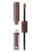 Shine Loud Pro Pigment Lip Shine Lipgloss Sminke Brown NYX Professiona...