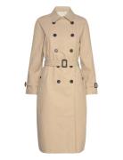 Hadiapw Otw Trench Coat Kåpe Beige Part Two