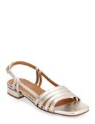 Sandals Flate Sandaler Gold Billi Bi