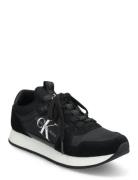 Runner Sock Laceup Ny-Lth Wn Lave Sneakers Black Calvin Klein