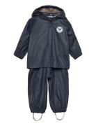 Rainwear Charlie Outerwear Rainwear Rainwear Sets Navy Wheat