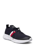 Modern Runner Knit Stripes Ess Lave Sneakers Blue Tommy Hilfiger