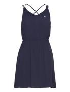 Tjw Essential Strappy Dress Kort Kjole Navy Tommy Jeans