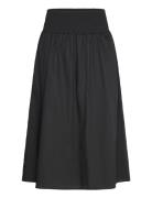 Vimia Hw Midi Skirt/Ka Knelangt Skjørt Black Vila