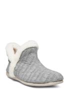 Textile Slipper Slippers Tøfler Grey Hush Puppies