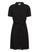 Vipaya S/S Shirt Dress/Su - Noos Kort Kjole Black Vila