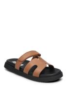 Missile Sandal Flate Sandaler Brown Steve Madden