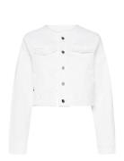 Denim Jacket 12.0 Dongerijakke Denimjakke White BOSS