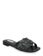 Vcay Sandal Flate Sandaler Black Steve Madden