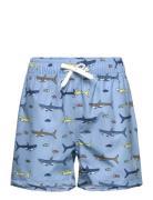 Swim Shorts, Aop Badeshorts Blue Color Kids