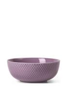 Rhombe Color Bowl Ø15.5 Cm Purple Home Tableware Bowls Breakfast Bowls...