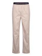 Woven Pant Print Joggebukser Beige Tommy Hilfiger