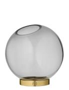 Globe Vase W. Stand Home Decoration Vases Black AYTM