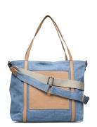 Miles Denim Shopper Veske Blue HVISK