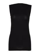 Aurora Top Tops T-shirts & Tops Sleeveless Black Wolford