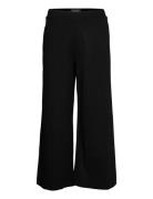 Lottie Wide Pants Bottoms Trousers Wide Leg Black Residus