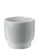 Urtepotteskjuler Home Decoration Flower Pots White Knabstrup Keramik