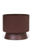 Ro Urtepotteskjuler Ø15 Cm Home Decoration Flower Pots Brown Rosendahl