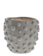 Doelle Flower Pot Home Decoration Flower Pots Grey Lene Bjerre