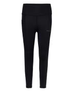 Flattering High Waist 7/8 Tights Sport Running-training Tights Black R...