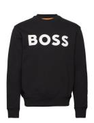 Webasiccrew Tops Sweat-shirts & Hoodies Sweat-shirts Black BOSS