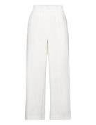 Vmcarmen Hw Wide Pull-On Pant Noos Bottoms Trousers Wide Leg White Ver...