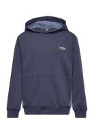 Hmlglen Hoodie Sport Sweat-shirts & Hoodies Hoodies Navy Hummel