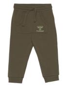 Hmlfutte Pants Sport Sweatpants Khaki Green Hummel