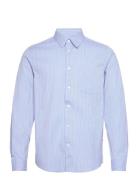 Timothy Paper Poplin Shirt Designers Shirts Casual Blue Wood Wood