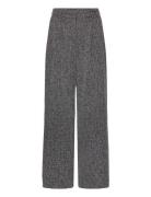 Vmgeorgia Hw Pants Vma Bottoms Trousers Wide Leg Grey Vero Moda