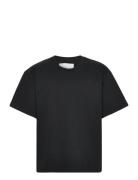 Gp Heavy Tee - Black Tops T-shirts Short-sleeved Black Garment Project