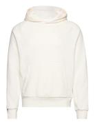 Soft Cotton Modal Hoodie Tops Sweat-shirts & Hoodies Hoodies Cream Cal...