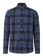 Casual Check Flannel B.d Shirt Tops Shirts Casual Blue Lexington Cloth...